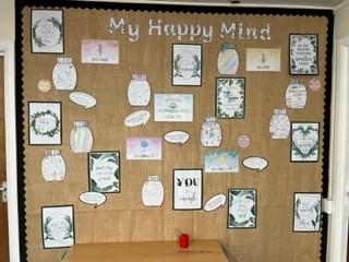 Our display outside our Nurture room